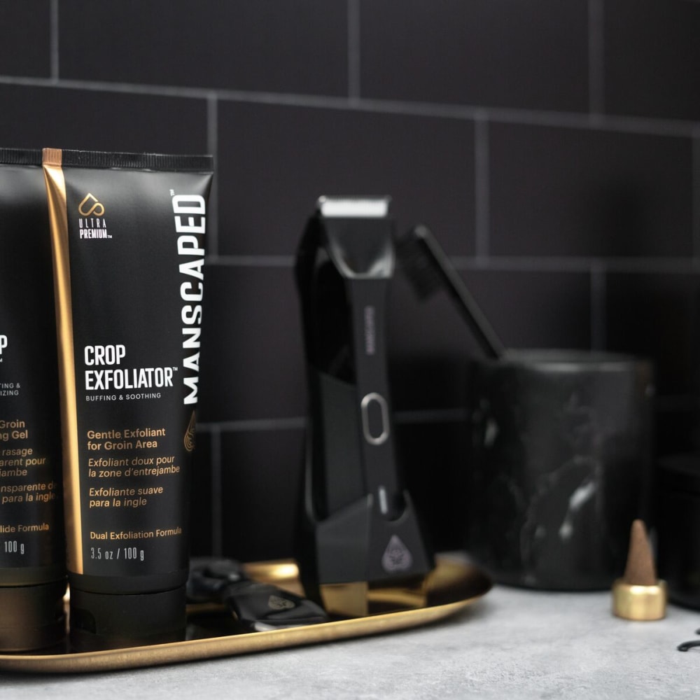 Groin & Pubic Hair Exfoliant | Crop Exfoliator® | MANSCAPED US