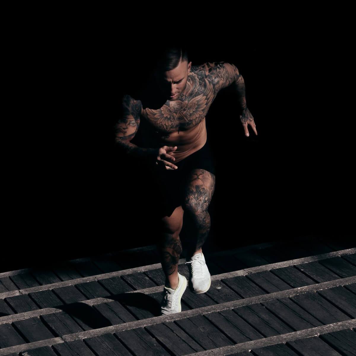 Man Sprinting