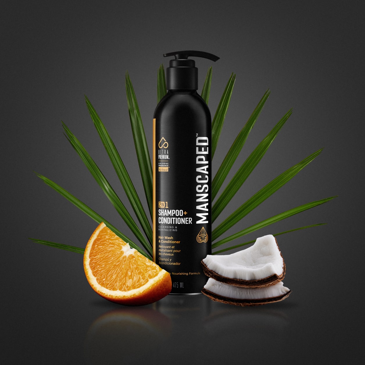 2-in-1 Shampoo & Conditioner for Men [UltraPremium] | MANSCAPED CA