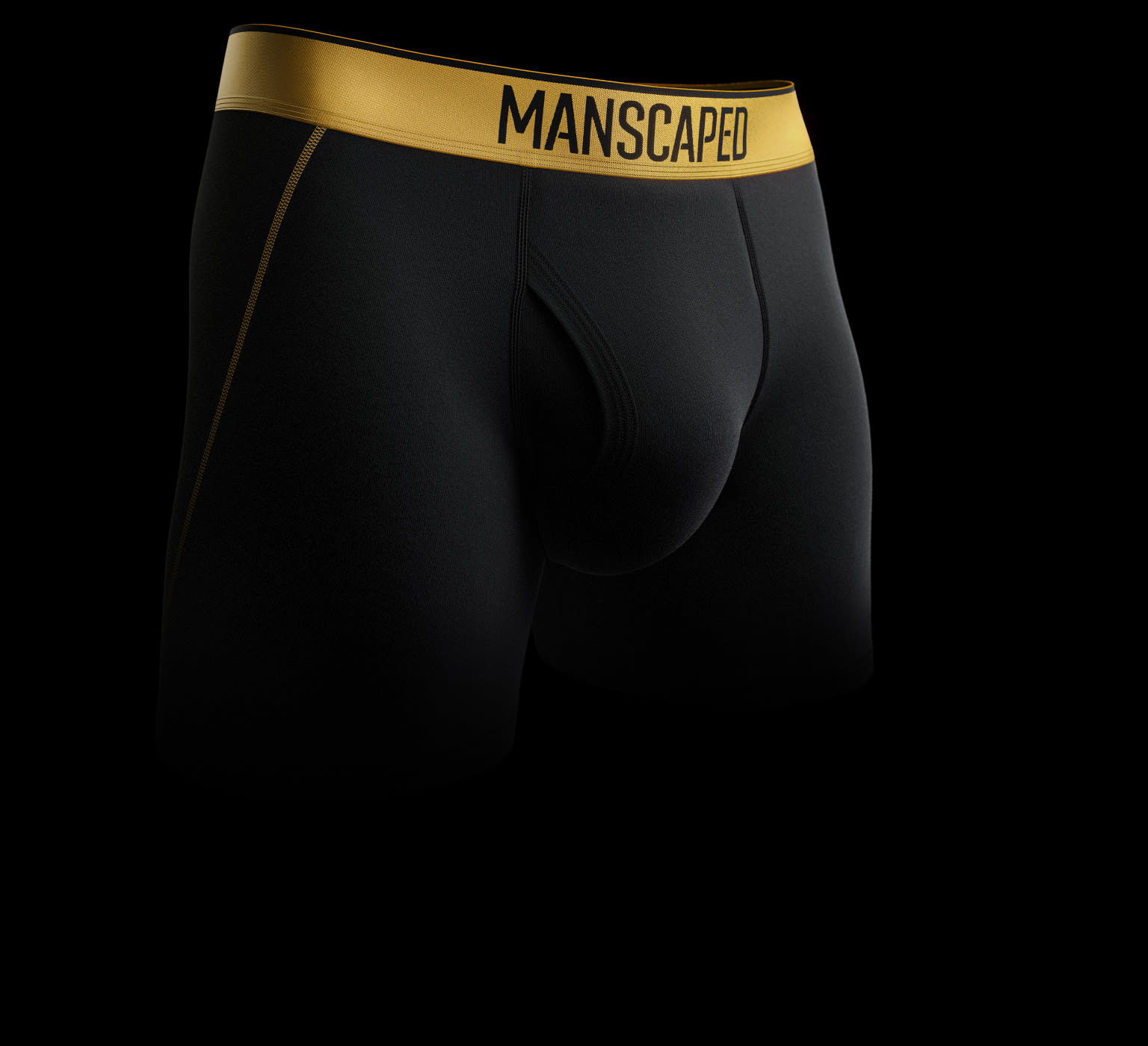 Closeup of the MANSCAPED® Boxers 2.0 waistband