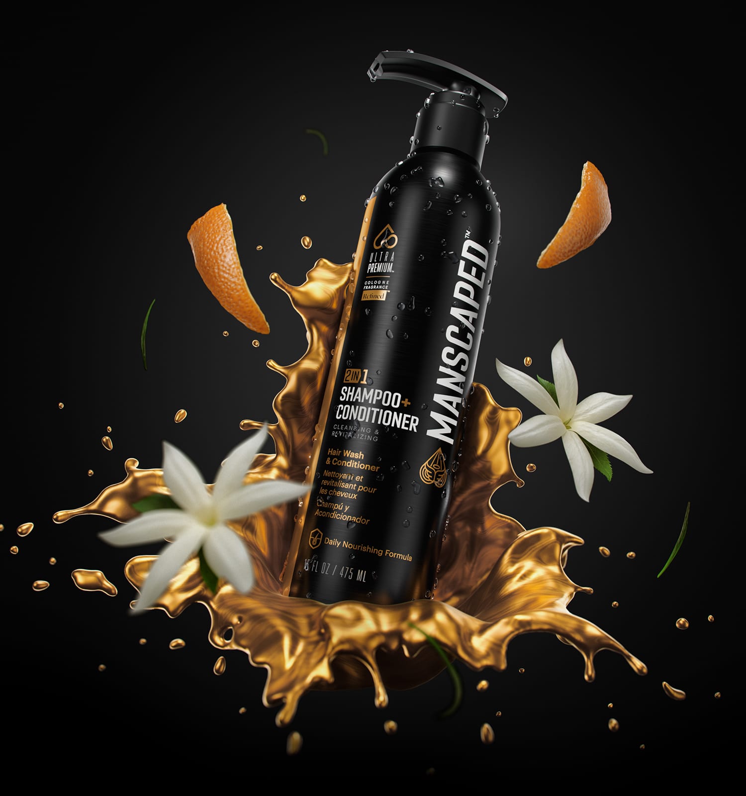 2-in-1 Shampoo & Conditioner for Men [UltraPremium] | MANSCAPED UK