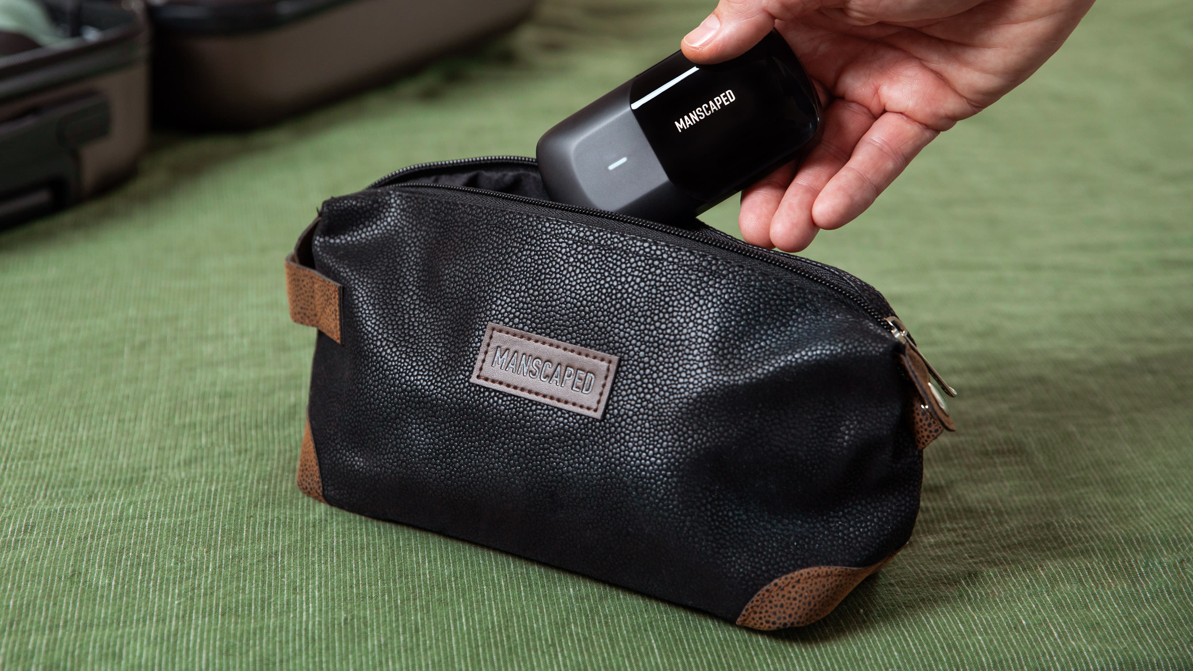 Men's Toiletry Travel Bag Dopp Kit The Shed MANSCAPED® ZA