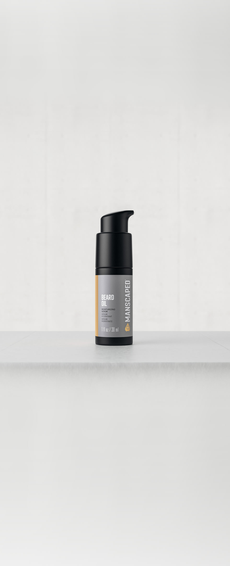 Ingredients used in the new MANSCAPED® beard oil