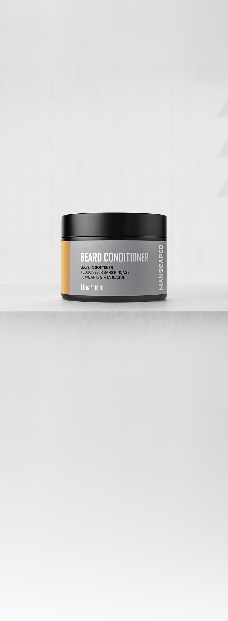 Ingredients used in the new MANSCAPED® beard conditioner