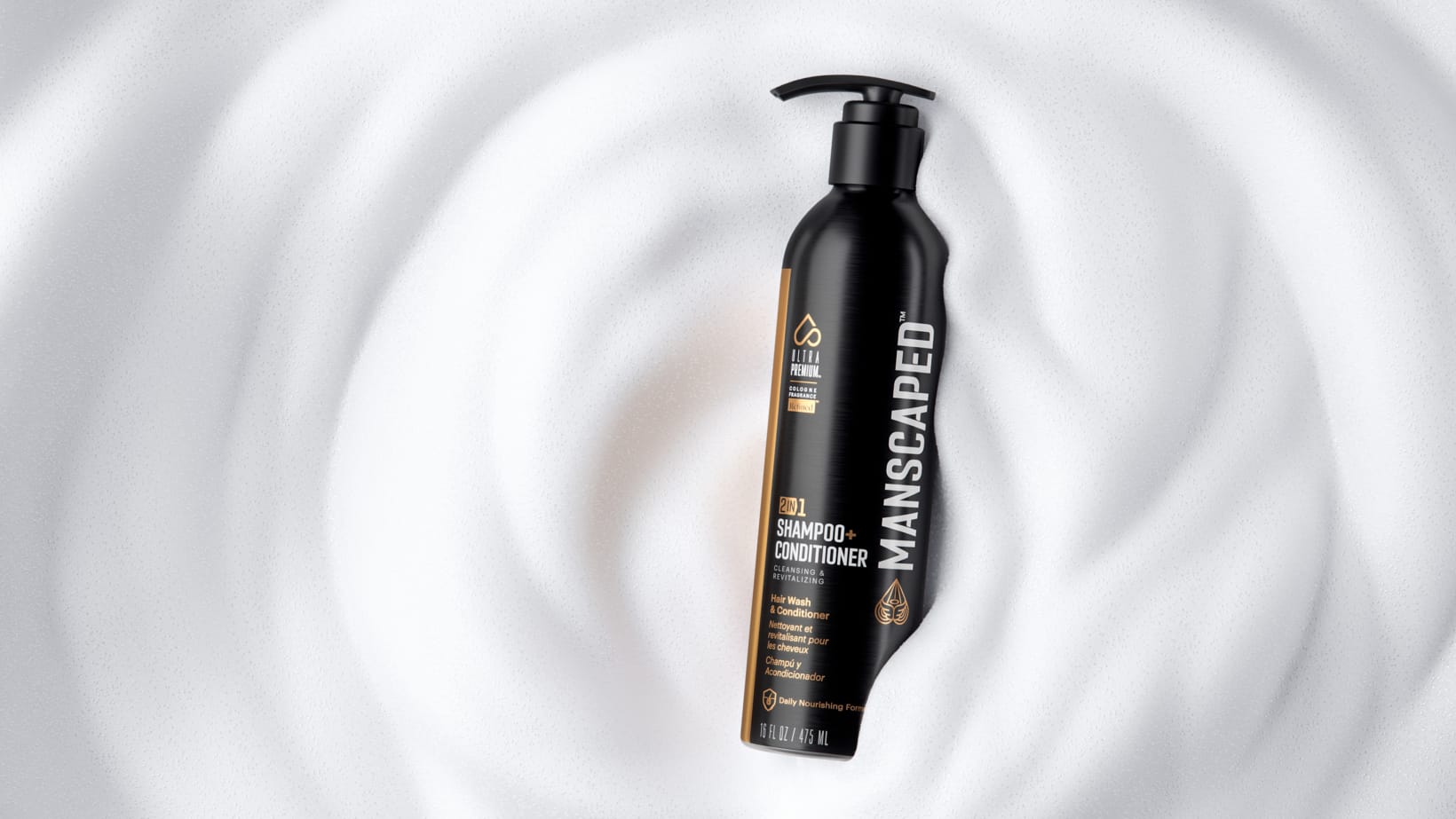 2-in-1 Shampoo & Conditioner for Men [UltraPremium] | MANSCAPED UK