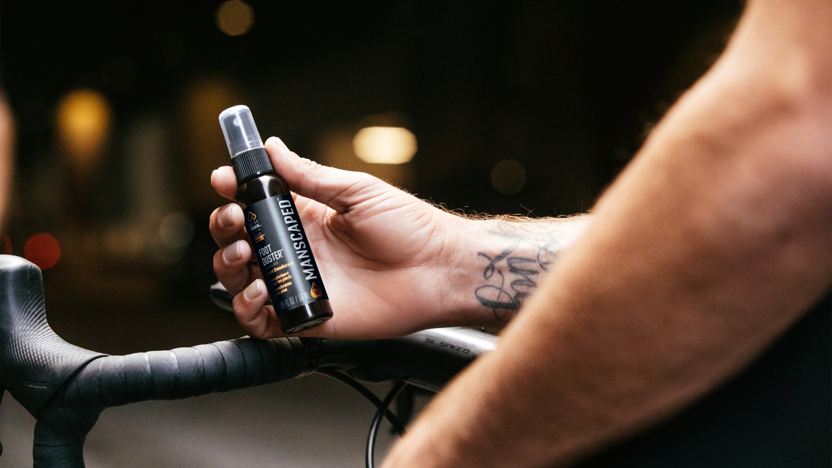 Foot Duster® | Foot Deodorant Spray | MANSCAPED US