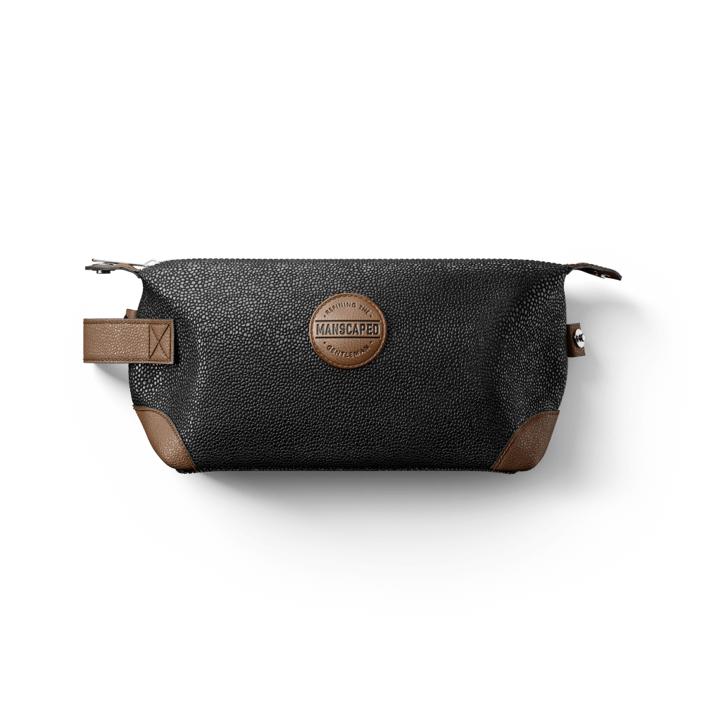Men s Toiletry Travel Bag Dopp Kit The Shed MANSCAPED EU
